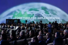 Các đại biểu tham dự COP27 tại Sharm el-Sheikh, Ai Cập, ngày 7/11/2022. (Ảnh: Reuters)