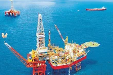Giàn khai thác dầu khí trên biển của PVEP.