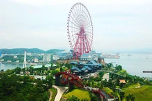 Công viên Sun World Hạ Long (Quảng Ninh) do Tập đoàn Sungroup đầu tư. (Ảnh: DƯƠNG NHUNG)