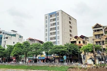 Một khu chung cư mini tại địa bàn quận Thanh Xuân, Hà Nội. (Ảnh Bảo Loan)