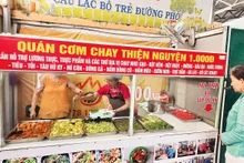Quán cơm chay thiện nguyện 1.000 đồng ở quận Ninh Kiều, thành phố Cần Thơ.
