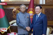 Chủ tịch Quốc hội hội kiến với Tổng thống Bangladesh