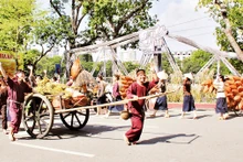 Tái hiện nét đẹp làng quê ngoại thành Hà Nội.
