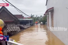Bảo đảm an toàn cho người dân vùng lũ