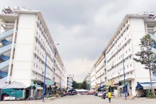 Khu nhà ở xã hội Becamex Hòa Lợi, thành phố Thủ Dầu Một, tỉnh Bình Dương.