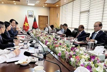 Tham khảo chính trị Việt Nam-Bangladesh tại thủ đô Dhaka. (Ảnh BỘ NGOẠI GIAO)