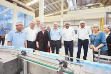 Đoàn công tác Đại sứ quán Australia tại Việt Nam thăm Nhà máy sữa tươi sạch TH true MILK.