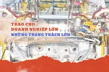 Trao cho doanh nghiệp lớn những trọng trách lớn