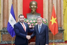 Chủ tịch nước Tô Lâm tiếp Đại sứ Nicaragua Mario José Armengol Campos.