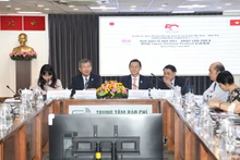 Quang cảnh buổi họp báo.
