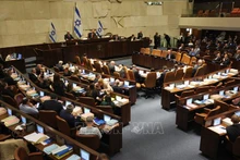 Một phiên họp Quốc hội Israel ở Jerusalem, ngày 23/5/2023. (Ảnh: AFP/TTXVN)