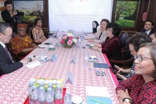 Cuộc gặp giữa lãnh đạo Hiệp hội Nữ doanh nhân Việt Nam và Tổng Giám đốc WTO ngày 18/5/2023. 
