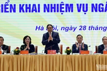 Thủ tướng Phạm Minh Chính dự Hội nghị triển khai nhiệm vụ ngành Ngân hàng năm 2023.