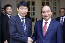 Chủ tịch nước Nguyễn Xuân Phúc tiếp Thống đốc tỉnh Gunma, Nhật Bản