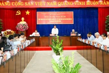 Toàn cảnh hội nghị tọa đàm.