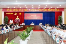 Toàn cảnh hội nghị.