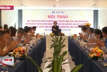14 tỉnh miền Trung góp ý dự thảo về công tác cán bộ cấp xã