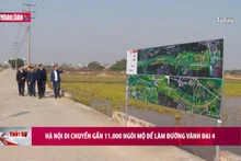 Hà Nội di chuyển gần 11.000 ngôi mộ để làm đường vành đai 4
