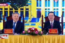 Chủ tịch nước làm việc với Ban cán sự Đảng, lãnh đạo Tòa án Nhân dân Tối cao