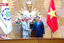 Chủ tịch Quốc hội tiếp Lãnh đạo Liên minh Nghị viện thế giới