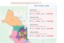 [Interactive] Các đơn vị hành chính cấp xã của TP Hồ Chí Minh được sắp xếp ra sao