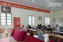 Cuộc đấu giá sáng 25/8/2022 không thấy có đại diện của chủ tài sản.