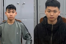 Hai đối tượng bị Công an bắt giữ.
