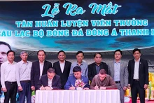 Câu lạc bộ bóng đá Đông Á Thanh Hóa ký hợp đồng với Huấn luyện viên trưởng.
