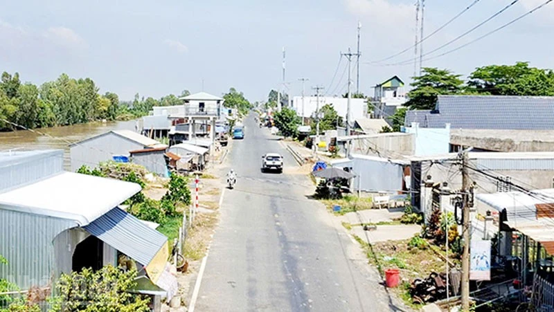 Đường tỉnh 945. (Ảnh: An Giang online)