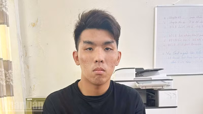 Bị can Trương Quốc Đạt.