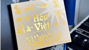 Bìa album Hồn Việt của nhạc sĩ Hoài An. (Ảnh nhạc sĩ cung cấp)