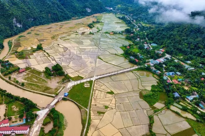 Xã Lâm Bình, tỉnh Tuyên Quang thiệt hại nghiêm trọng sau trận mưa lớn đêm ngày 28/6 và rạng sáng ngày 29/6/2026. (Ảnh: Cổng thông tin điện tử Tuyên Quang)