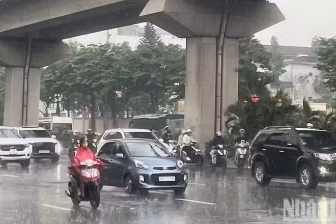 Trong những ngày nghỉ lễ Quốc khánh 2/9, Bắc Bộ và khu vực từ Thanh Hóa đến thành phố Huế có khả năng xuất hiện mưa vừa, mưa to, có nơi mưa rất to.
