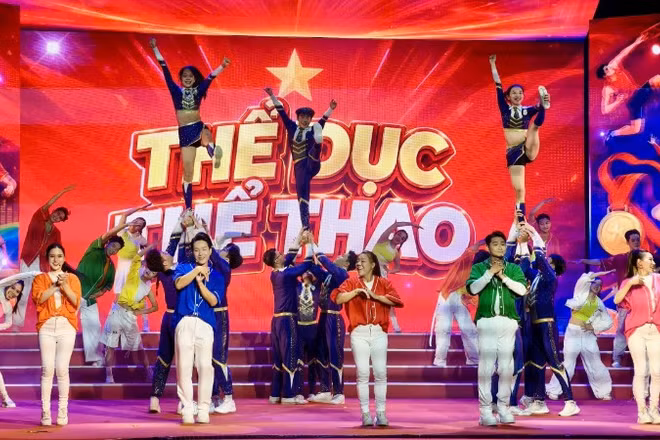 Quang cảnh bế mạc Đại hội Thể dục thể thao Thành phố Hồ Chí Minh lần thứ 1. (Ảnh: Thế Anh)