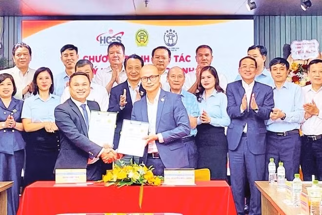 Hiệp hội Doanh nghiệp công nghiệp hỗ trợ Hà Nội ký kết Biên bản ghi nhớ hợp tác với Trung tâm Dịch vụ việc làm Thành phố Hà Nội.
