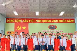Đảng bộ xã Tân Hào đề ra ba nhiệm vụ trọng tâm đột phá để phát triển kinh tế-xã hội trong nhiệm kỳ 2025-2030. (Ảnh: HOÀNG TRUNG)