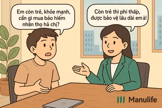 Một hiểu nhầm khác cũng thường đến từ những người trẻ tuổi là cho rằng chỉ cần mua bảo hiểm sức khỏe (thẻ sức khỏe) hàng năm là đủ, và không cần tham gia bảo hiểm nhân thọ.