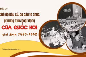 Bài 3: Chế độ bầu cử, cơ cấu tổ chức, phương thức hoạt động của Quốc hội giai đoạn 1980-1992