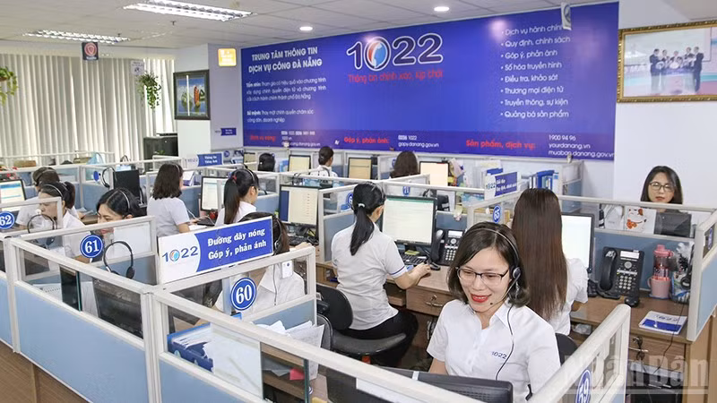 Tổng đài 1022 sẽ tiếp nhận, giải quyết vướng mắc trong hoạt động chính quyền 2 cấp. (Ảnh: Tổng đài 1022)