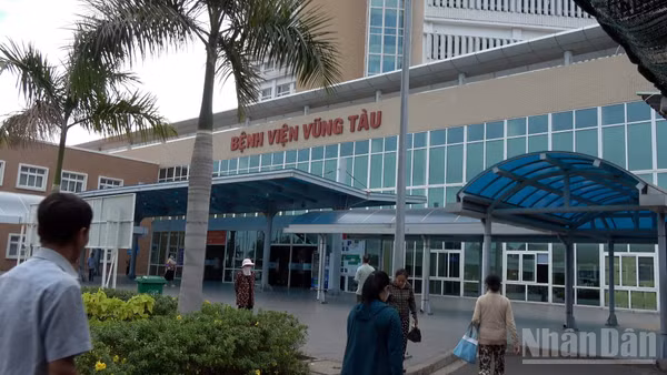 Bệnh viện đa khoa Vũng Tàu. (Ảnh: Lê Đình Thìn)