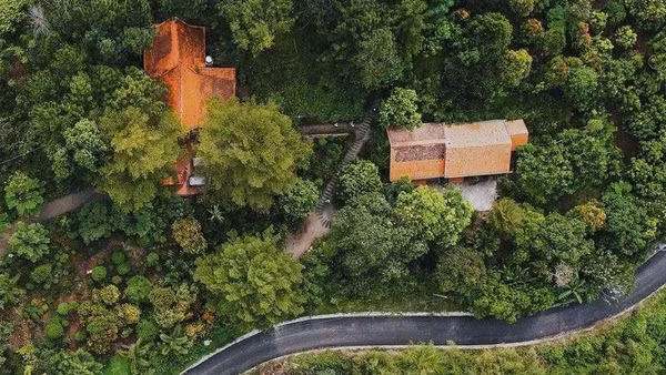 Một khu nghỉ dưỡng mát mẻ, xanh ở Xuân Sơn, Thành phố Hồ Chí Minh. (Ảnh: LÊ ĐÌNH THÌN)