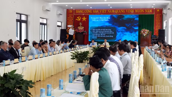 Quang cảnh hội thảo ngày 30/10. (Ảnh: LÊ ĐÌNH THÌN)