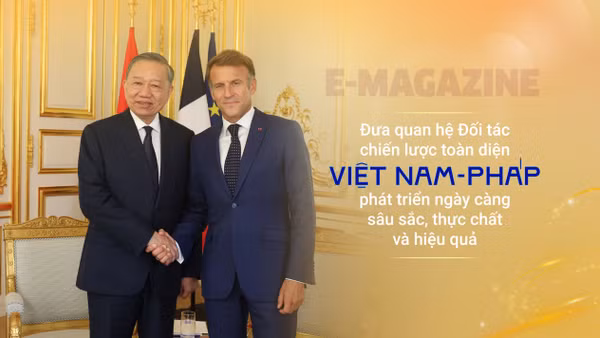Đưa quan hệ Đối tác chiến lược toàn diện Việt Nam-Pháp phát triển ngày càng sâu sắc, thực chất và hiệu quả