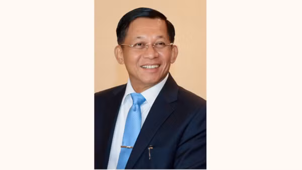 Tổng thống Myanmar Min Aung Hlaing. (Ảnh: Bộ Ngoại giao Việt Nam cung cấp)