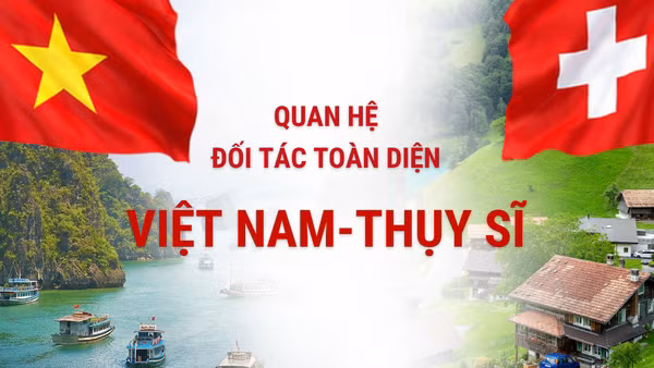 [Infographic] Quan hệ Đối tác toàn diện Việt Nam-Thụy Sĩ