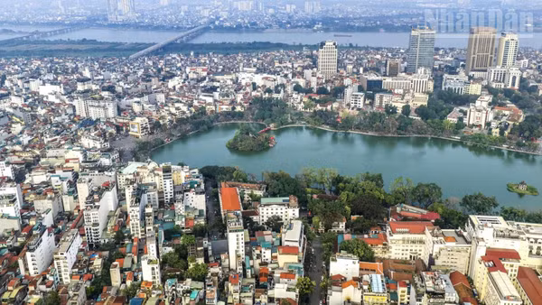 Khu vực hồ Hoàn Kiếm. Ảnh: Thành Đạt