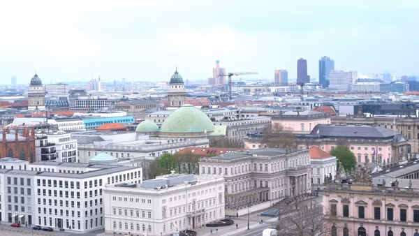 Một góc thủ đô Berlin của Đức. (Ảnh: TTXVN)