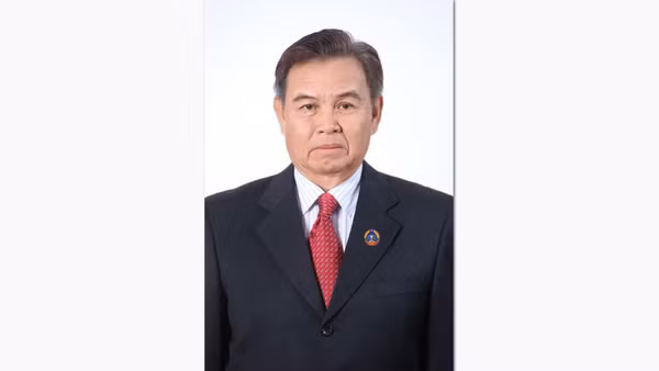 Chủ tịch Quốc hội Lào Saysomphone Phomvihane. (Ảnh: Bộ Ngoại giao Việt Nam cung cấp)