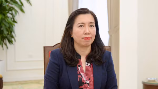 Thứ trưởng Ngoại giao Lê Thị Thu Hằng. (Ảnh: Bộ Ngoại giao Việt Nam cung cấp)