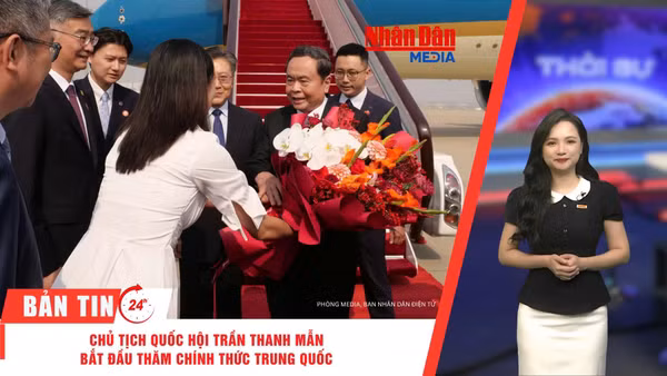 [Video] Thời sự 24h ngày 11/10/2026: Chủ tịch Quốc hội Trần Thanh Mẫn bắt đầu thăm chính thức Trung Quốc